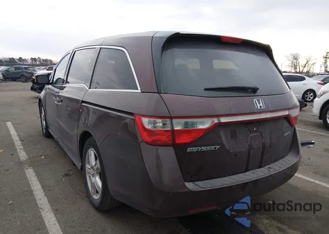 2012 Honda Odyssey Touring/Touring Elite from USA, damaged, VIN 5FNRL5H97CB031380
